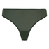 Tanga invisible Stripe mesh, Verde