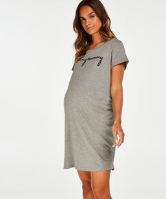 Camis&oacute;n premam&aacute; de manga corta, Gris