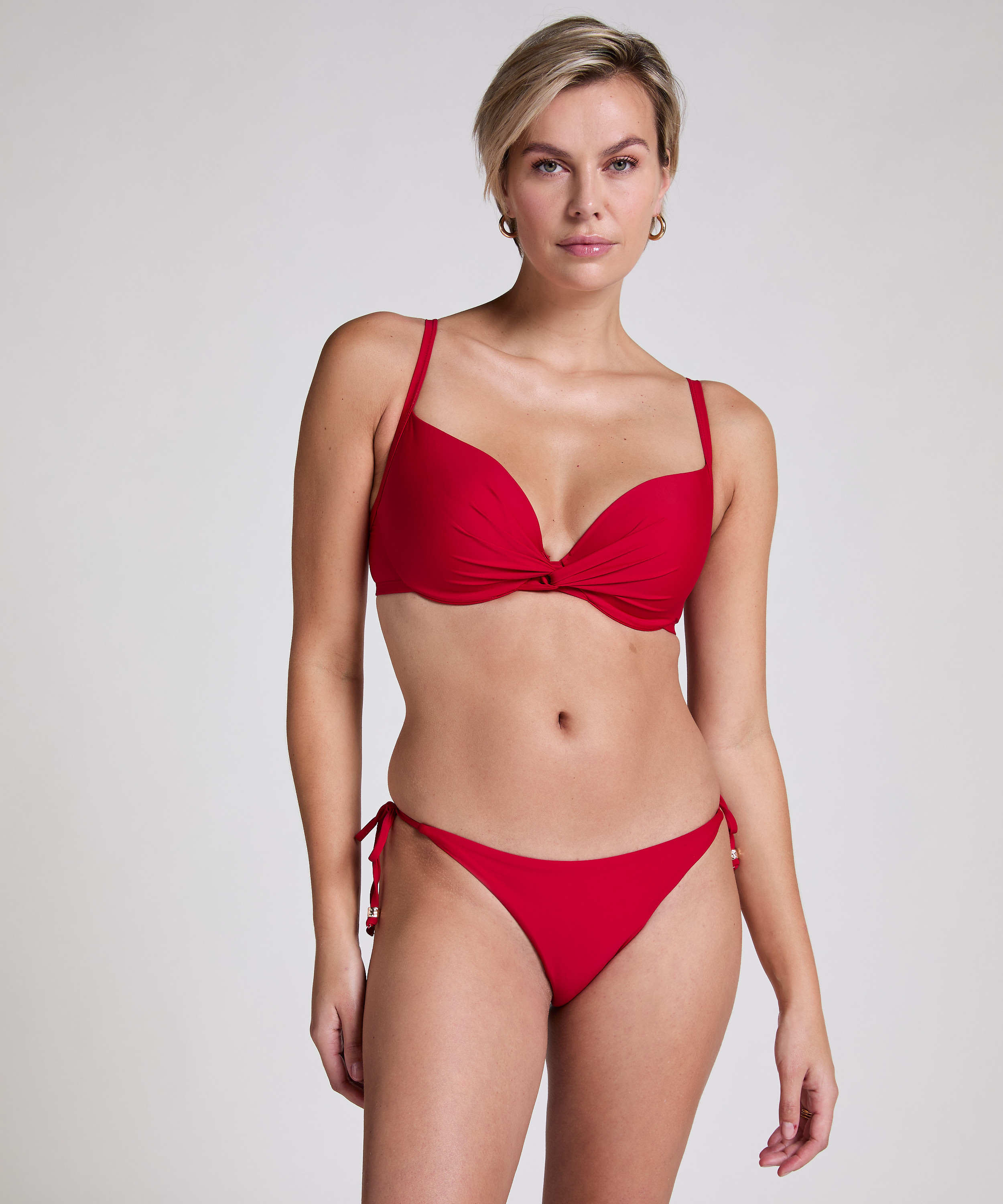Braguita de bikini Luna String, Rojo, main