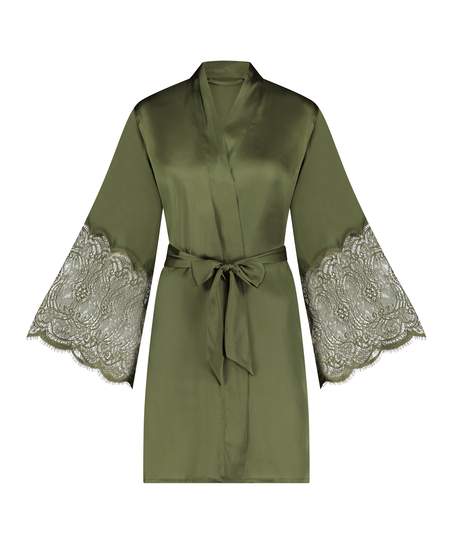 Kimono Satin, Verde