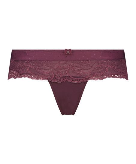 Tanga bóxer Sophie, Morado