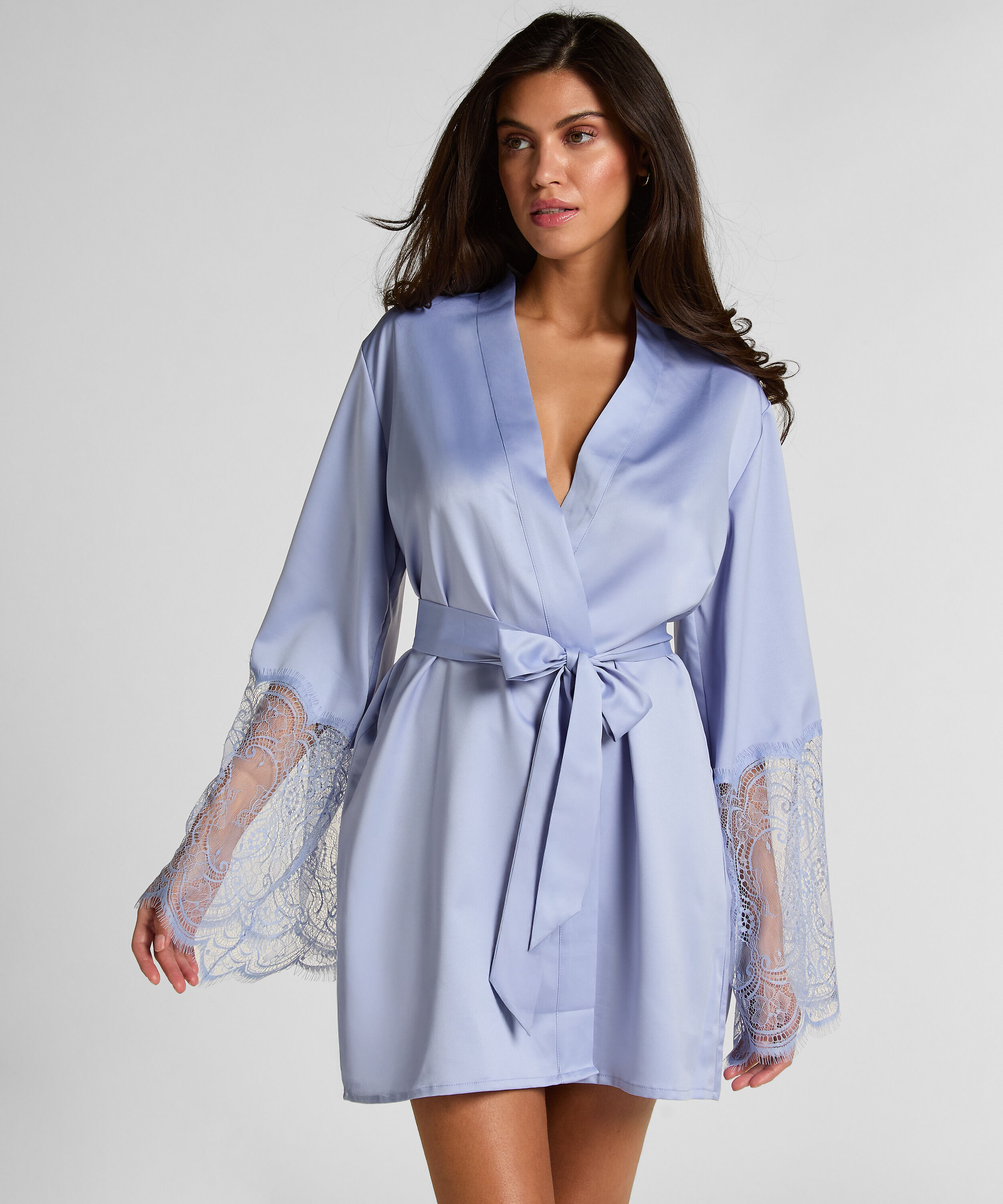 Kimono Satin, Morado