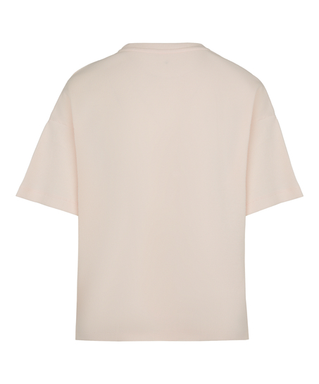 Pyjama Top Waffle, Rosa