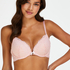 Sujetador push-up de aros preformado Rose, Rosa