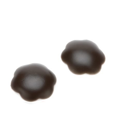 Cubre pezones de silicona, Marrón