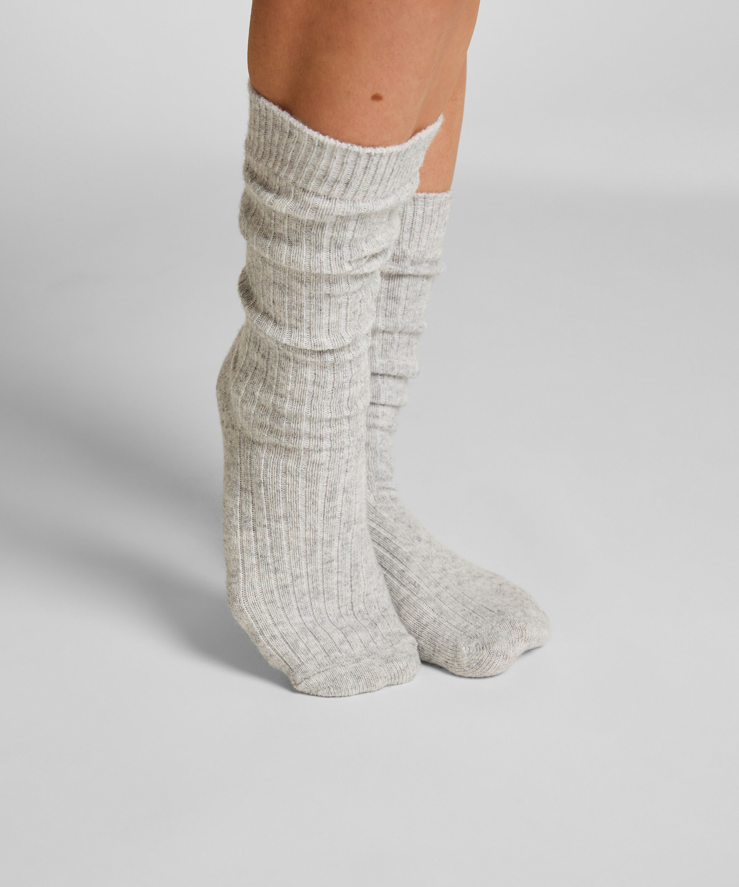 Calcetines de cachemira, Gris