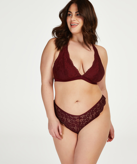 Braguita brasileña de pierna alta, Rojo