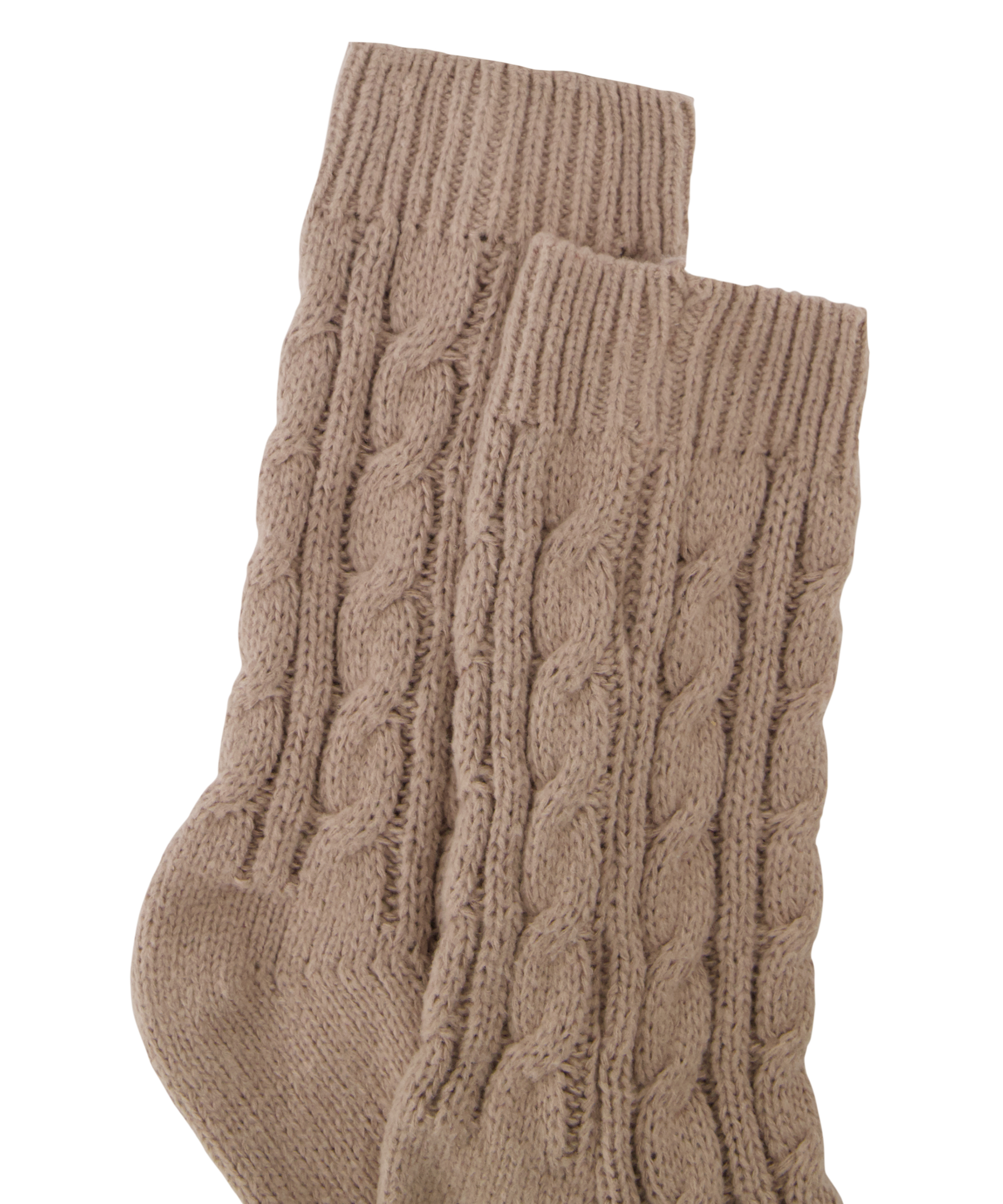 1 par de calcetines de punto, Beige, main