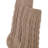1 par de calcetines de punto, Beige