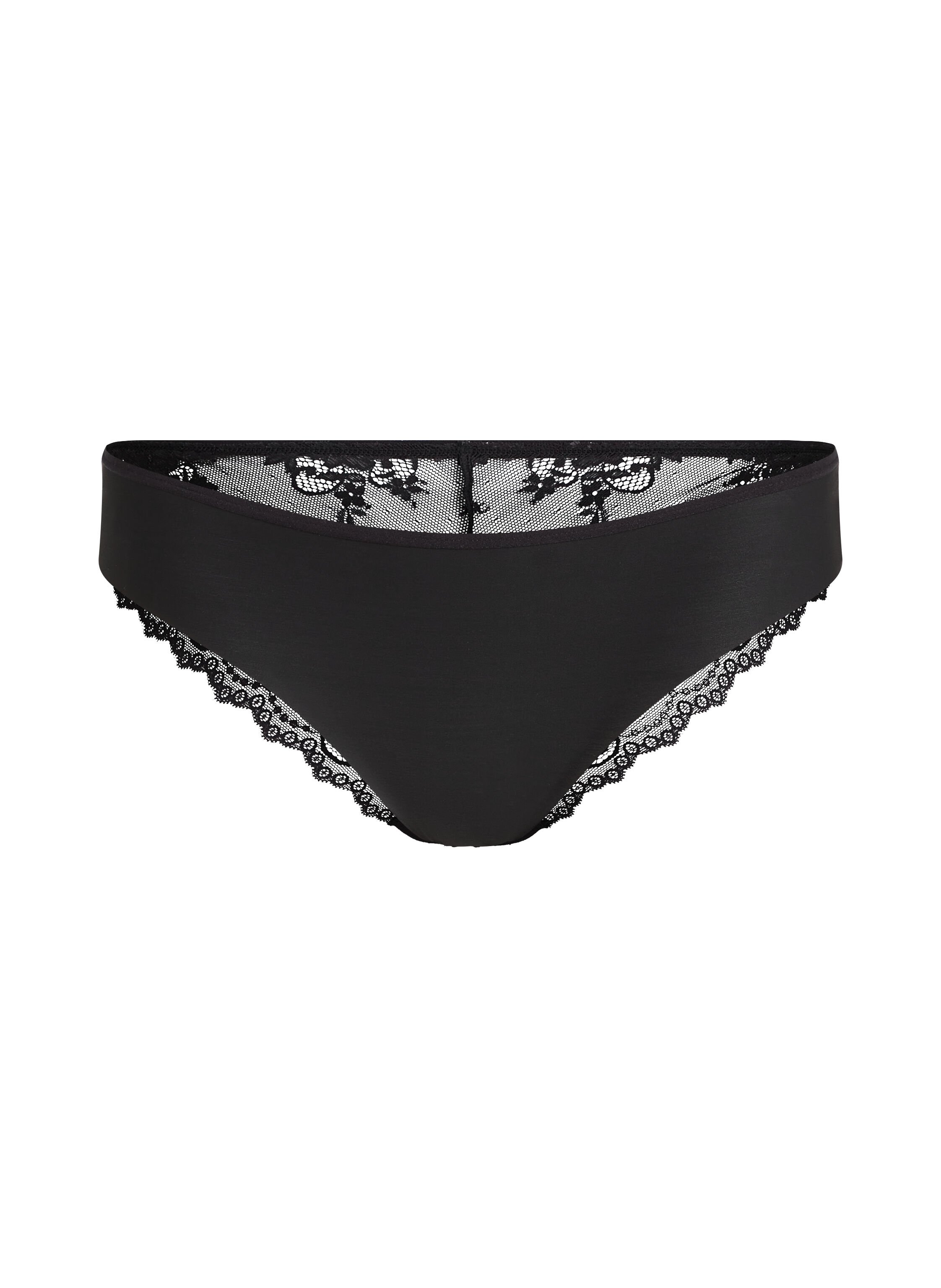 Brasile&ntilde;a Invisible Lace Back, Negro