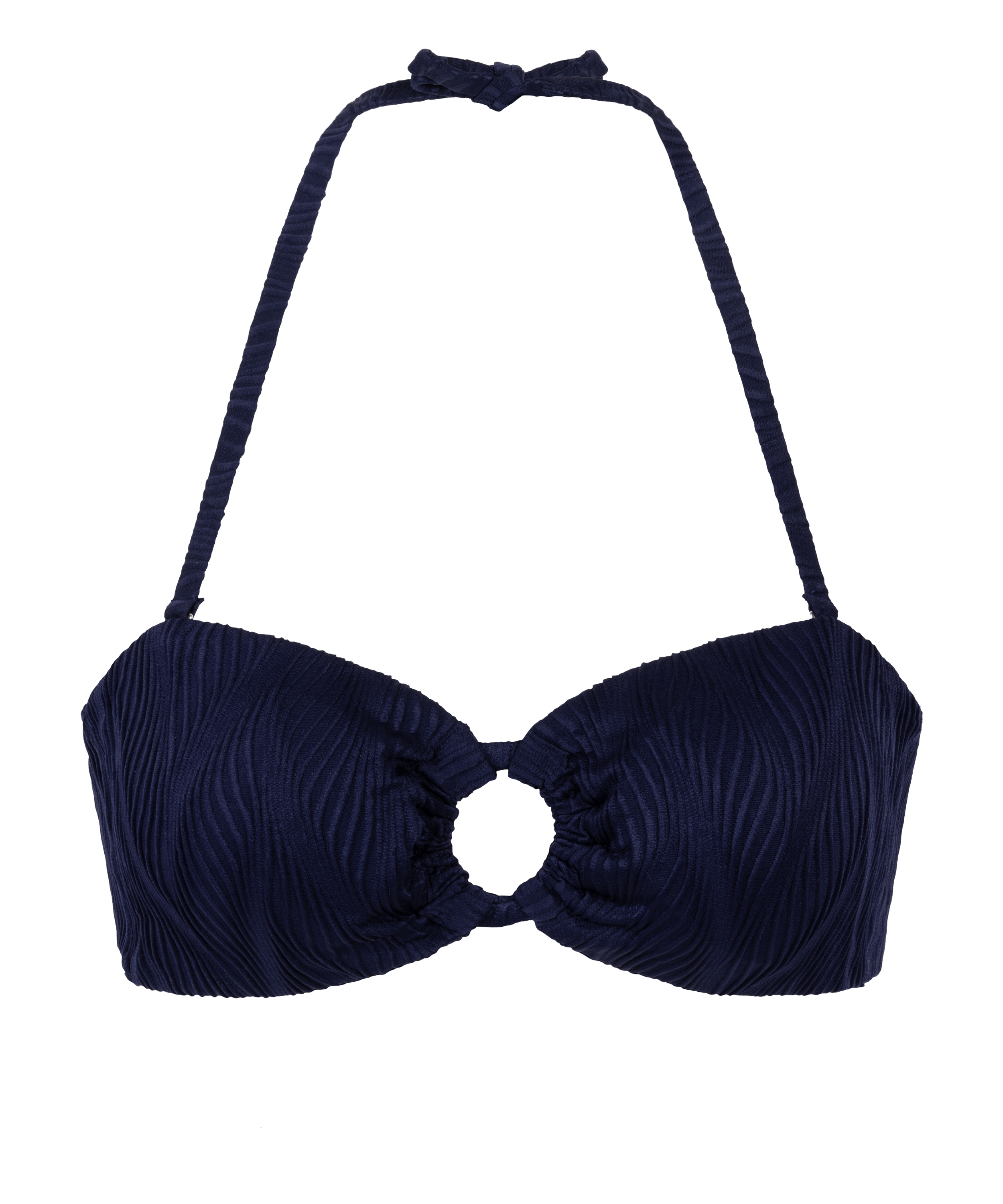 Top de bikini Cozumel Bandeau, Azul, main