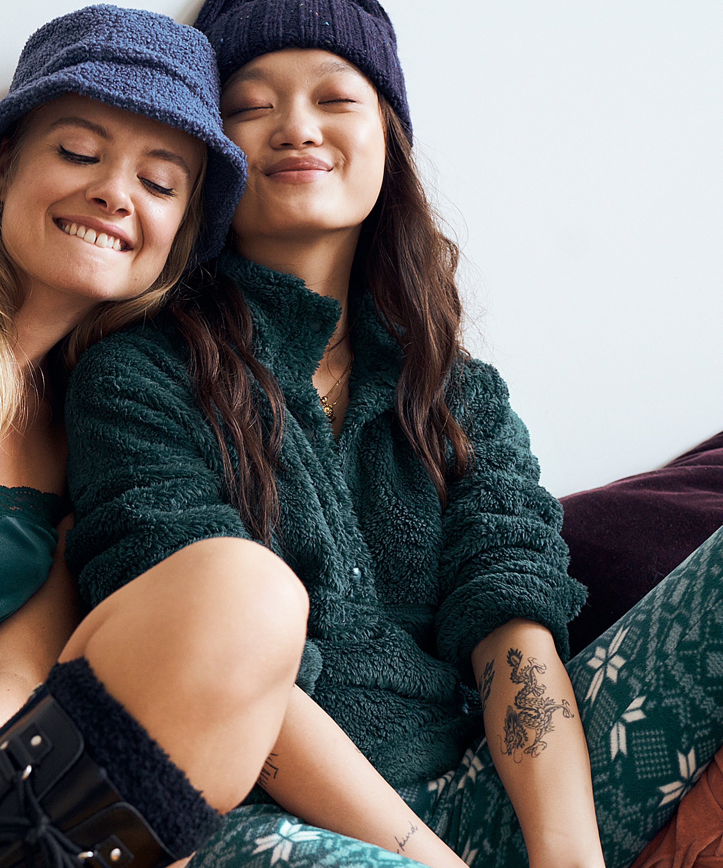 C&aacute;rdigan Snuggle Fleece, Azul, main