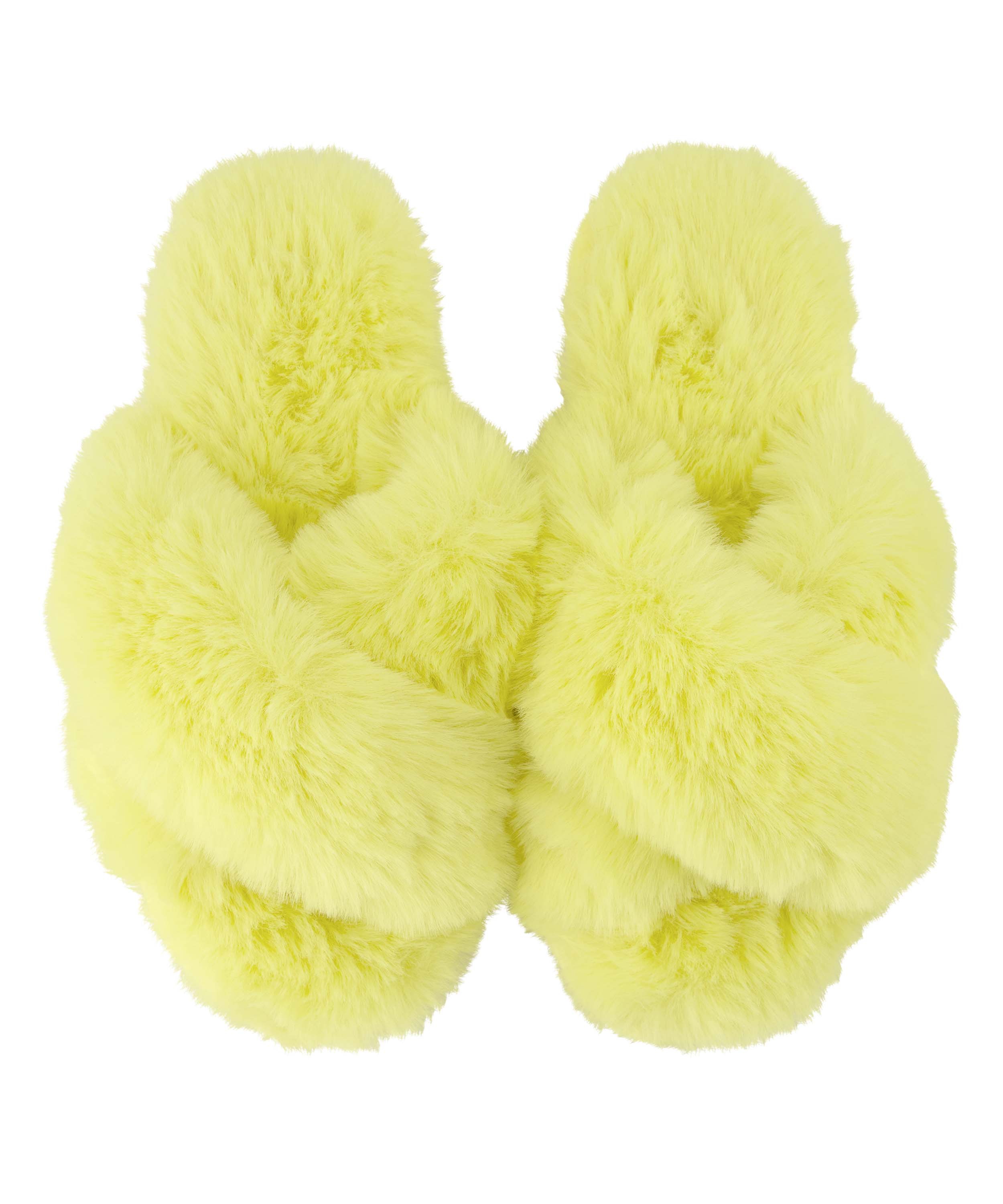 Zapatillas Fake Fur, Amarillo, main