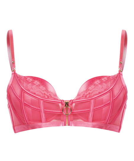 Sujetador de aros push-up acolchado Sable, Rosa