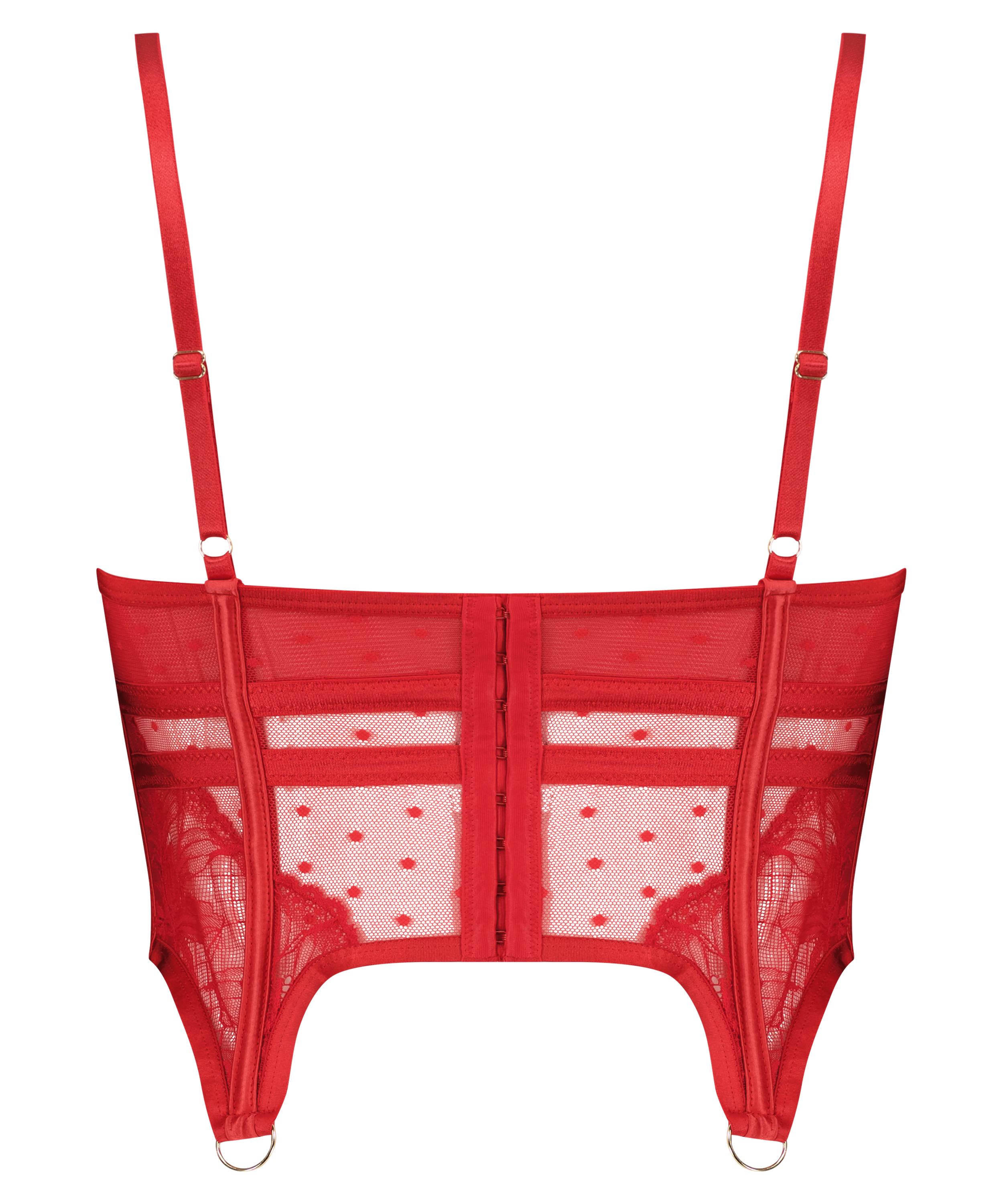 Bustier Lulu, Rojo, main