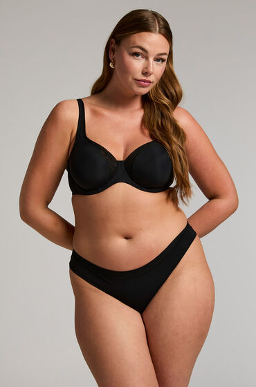 hunkemoller brasilena mesh negro