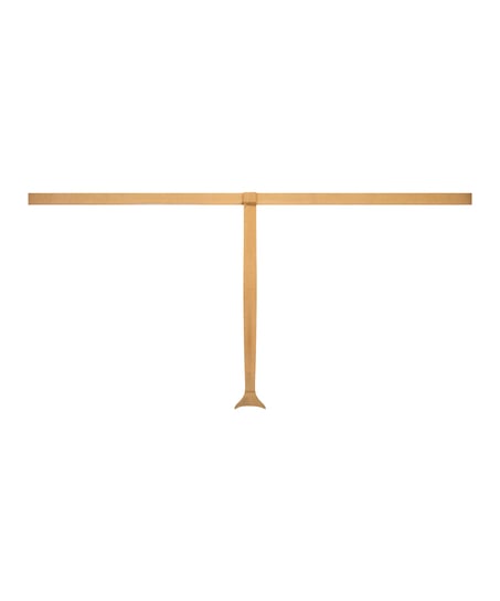 Tanga sin costuras, Beige