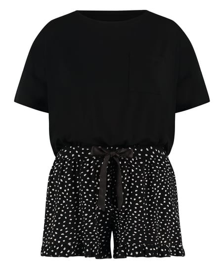 Conjunto de pijama, Negro