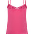 Camiseta top Velours Lace, Rosa
