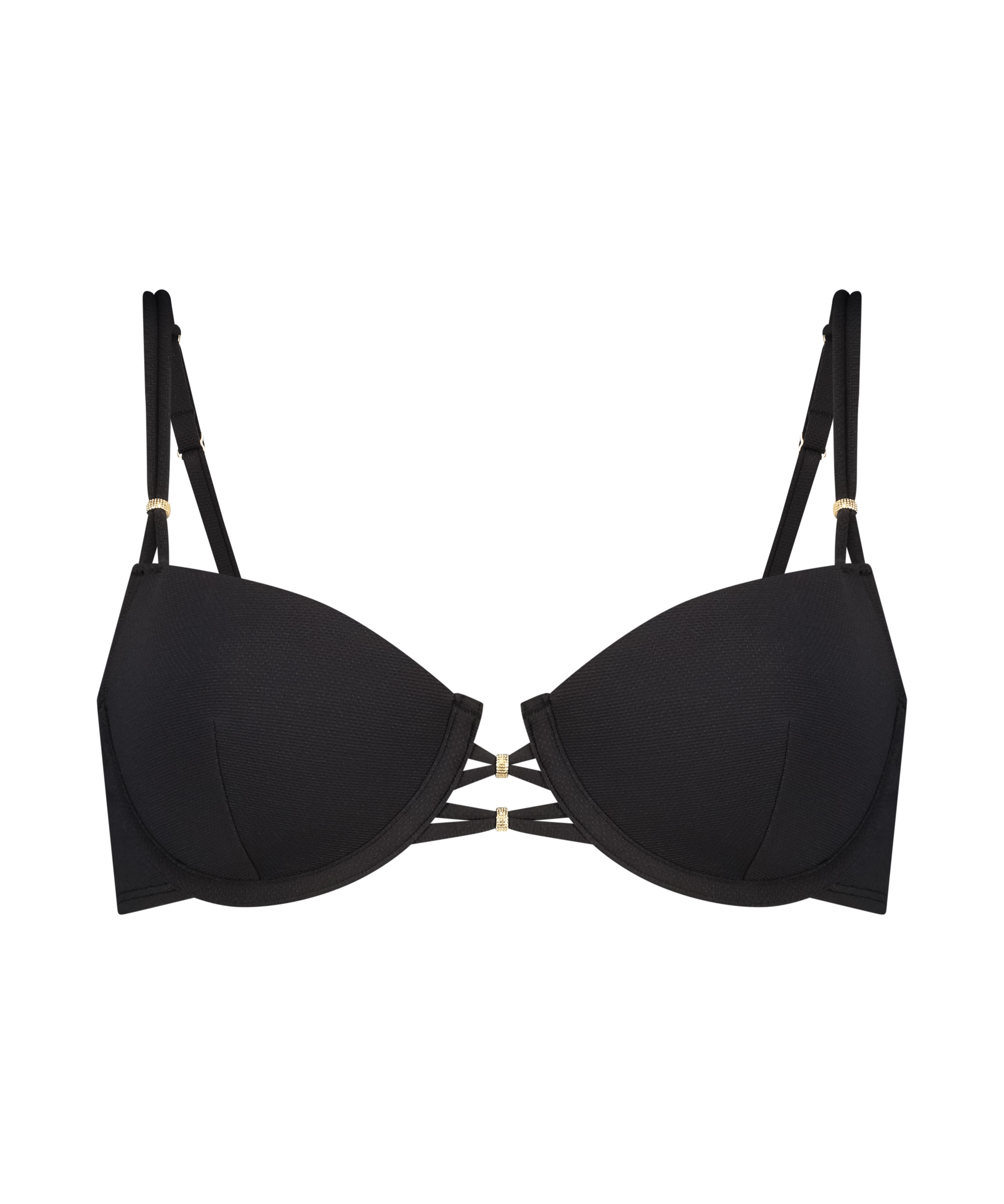 Top de bikini Holbox, Negro, main