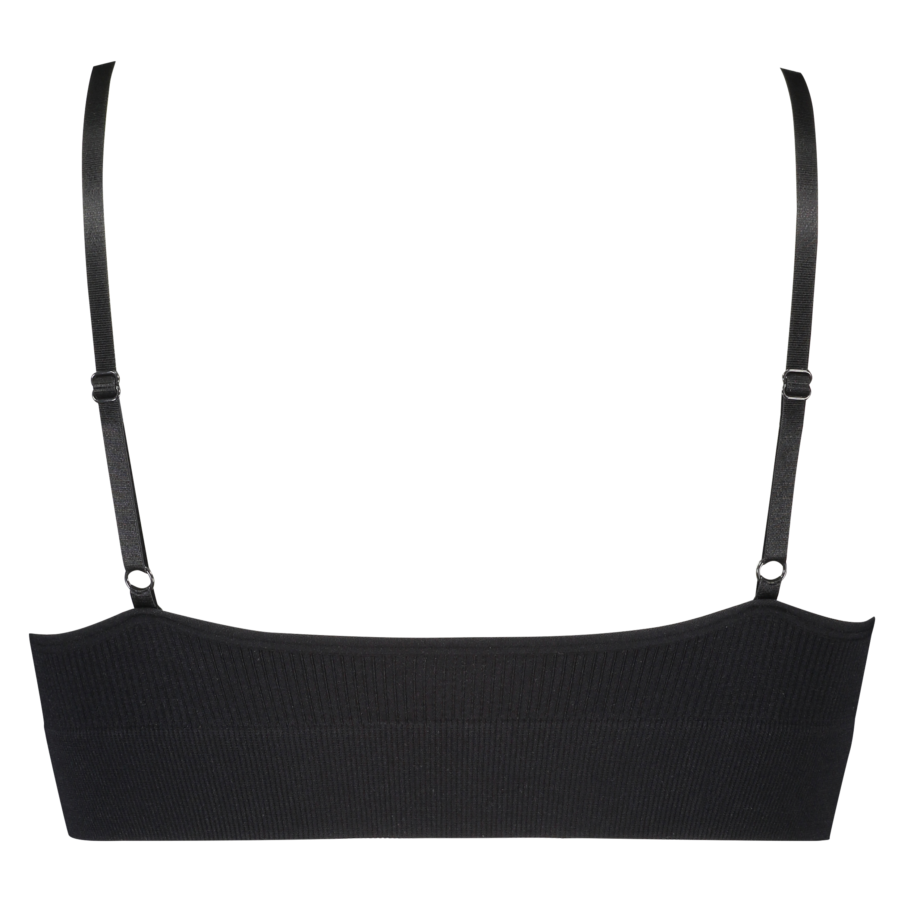 Bralette sin costuras, Negro, main
