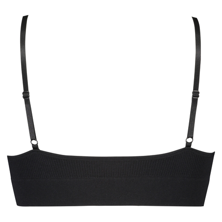 Bralette sin costuras, Negro