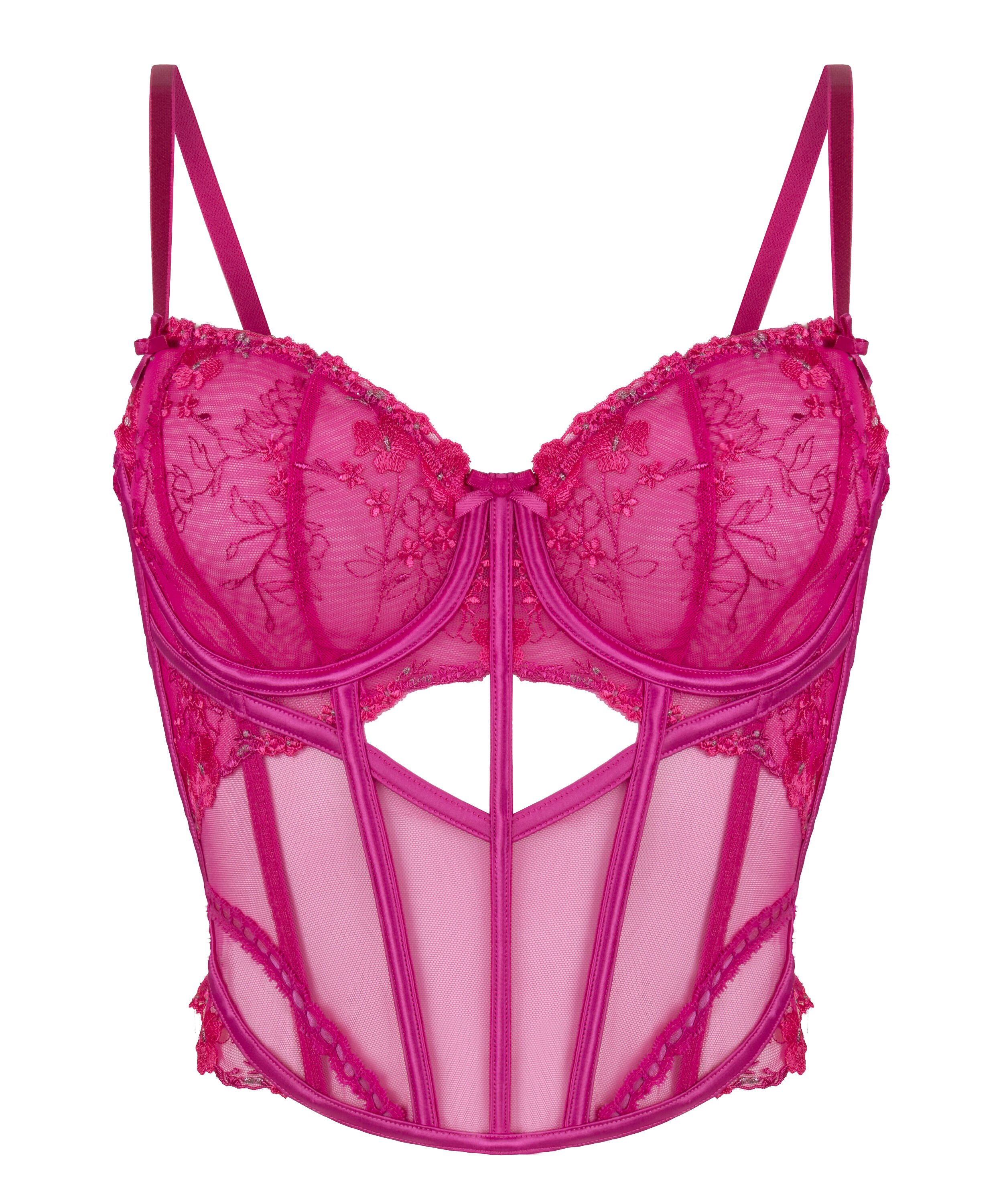 Bustier Peonie, Rosa