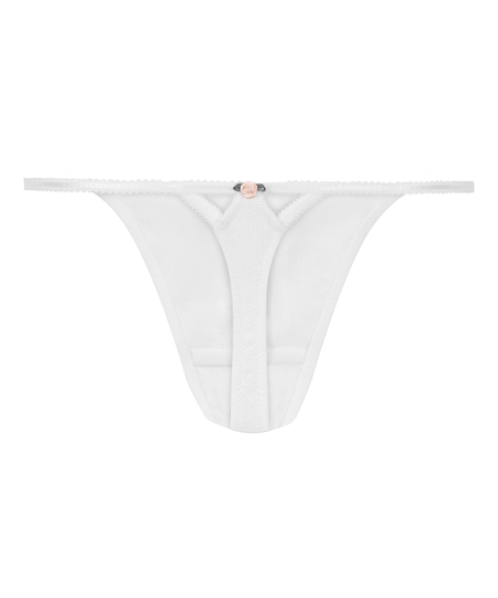 Tanga Pointelle, Blanco