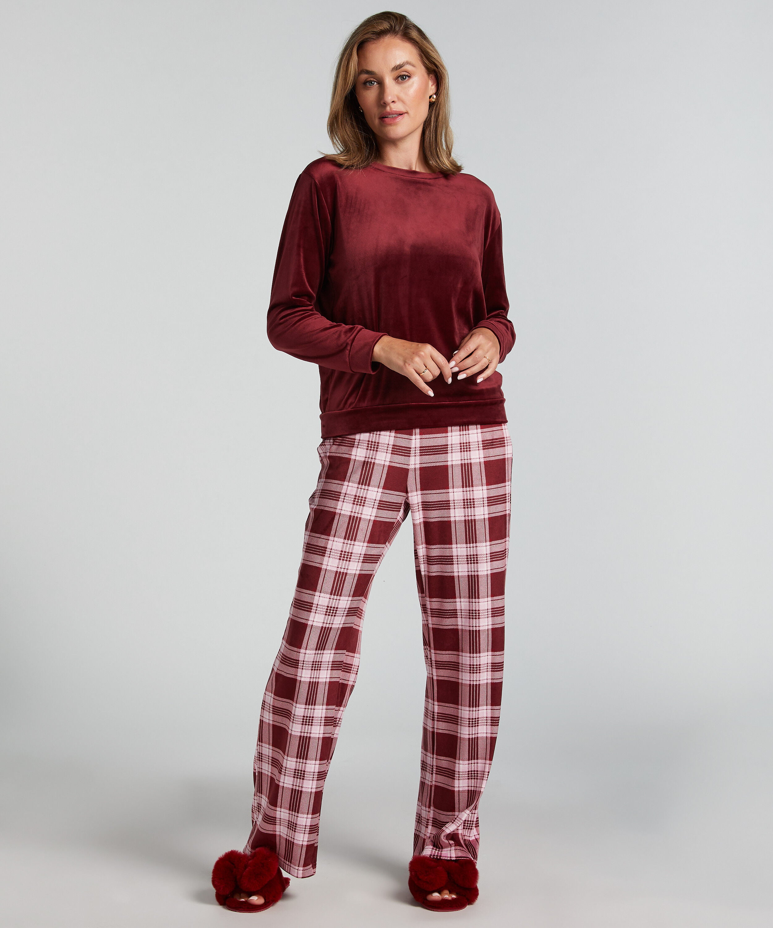 Conjunto de pijama Velours, Morado