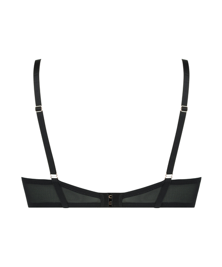Sujetador de aros no preformado Helena, Negro