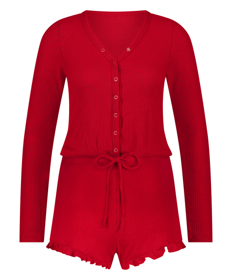 Mono corto peinado, Rojo