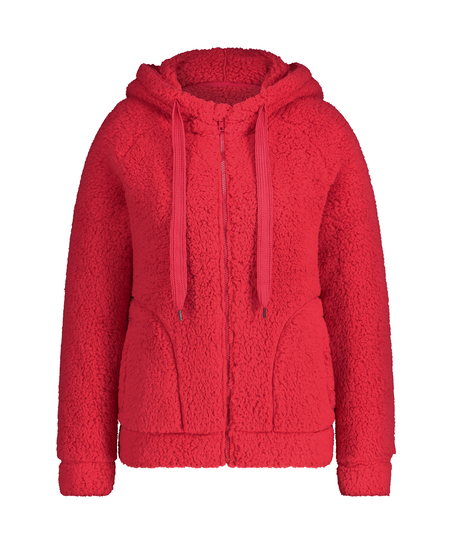 Chaqueta de vell&oacute;n, Rojo