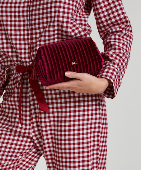 Neceser de maquillaje, Rojo