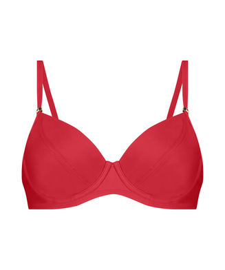 Top de bikini Luxe, Rojo