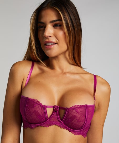 Sujetador con aros no preformado Lulu, Morado