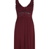 Vestido lencero Nora Lace, Morado
