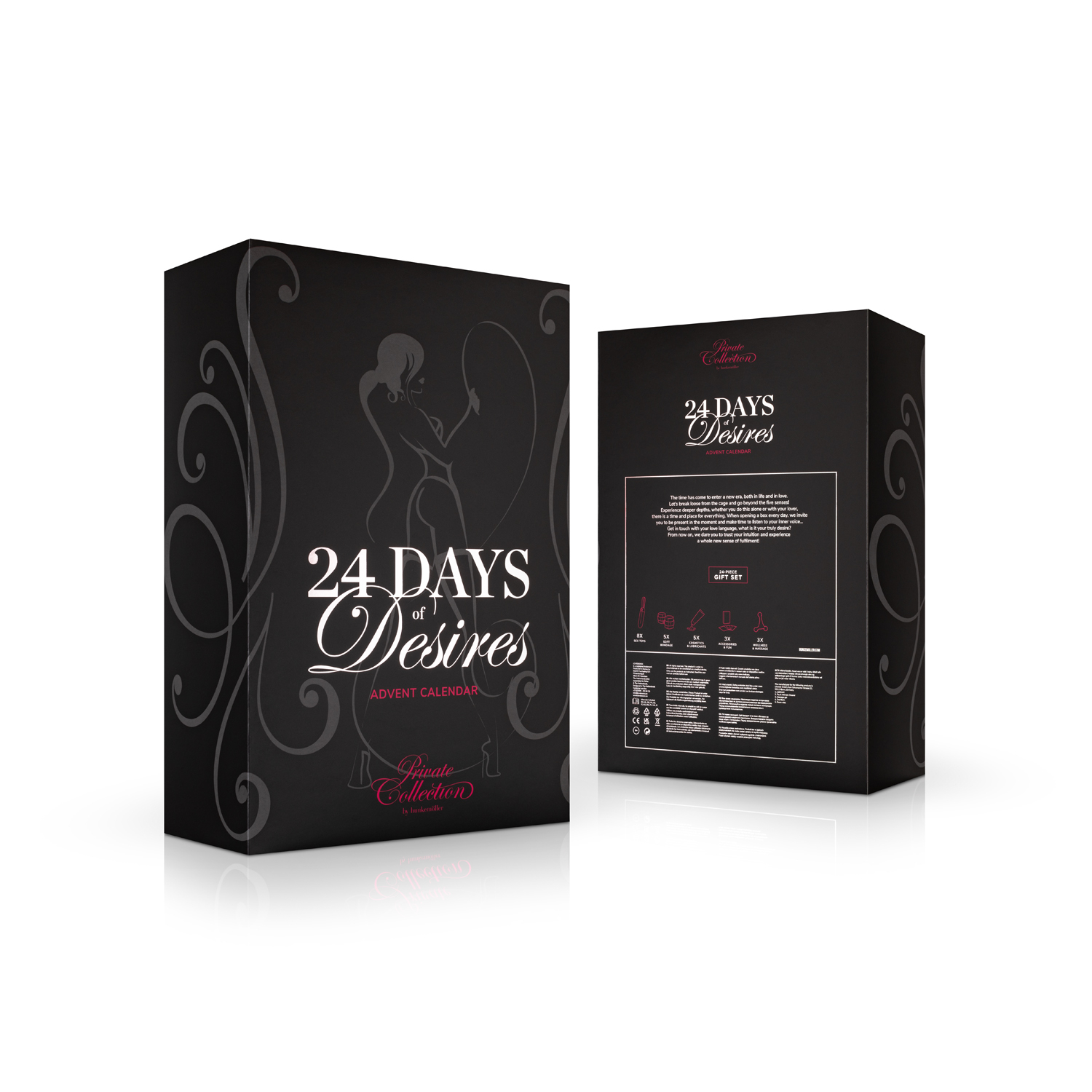 Private Naughty & Nice Calendario de Adviento, Rojo, main