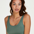 Bralette sin costuras, Verde