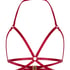 Bralette abierto, Rojo