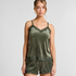 Camiseta top Velours Lace, Verde