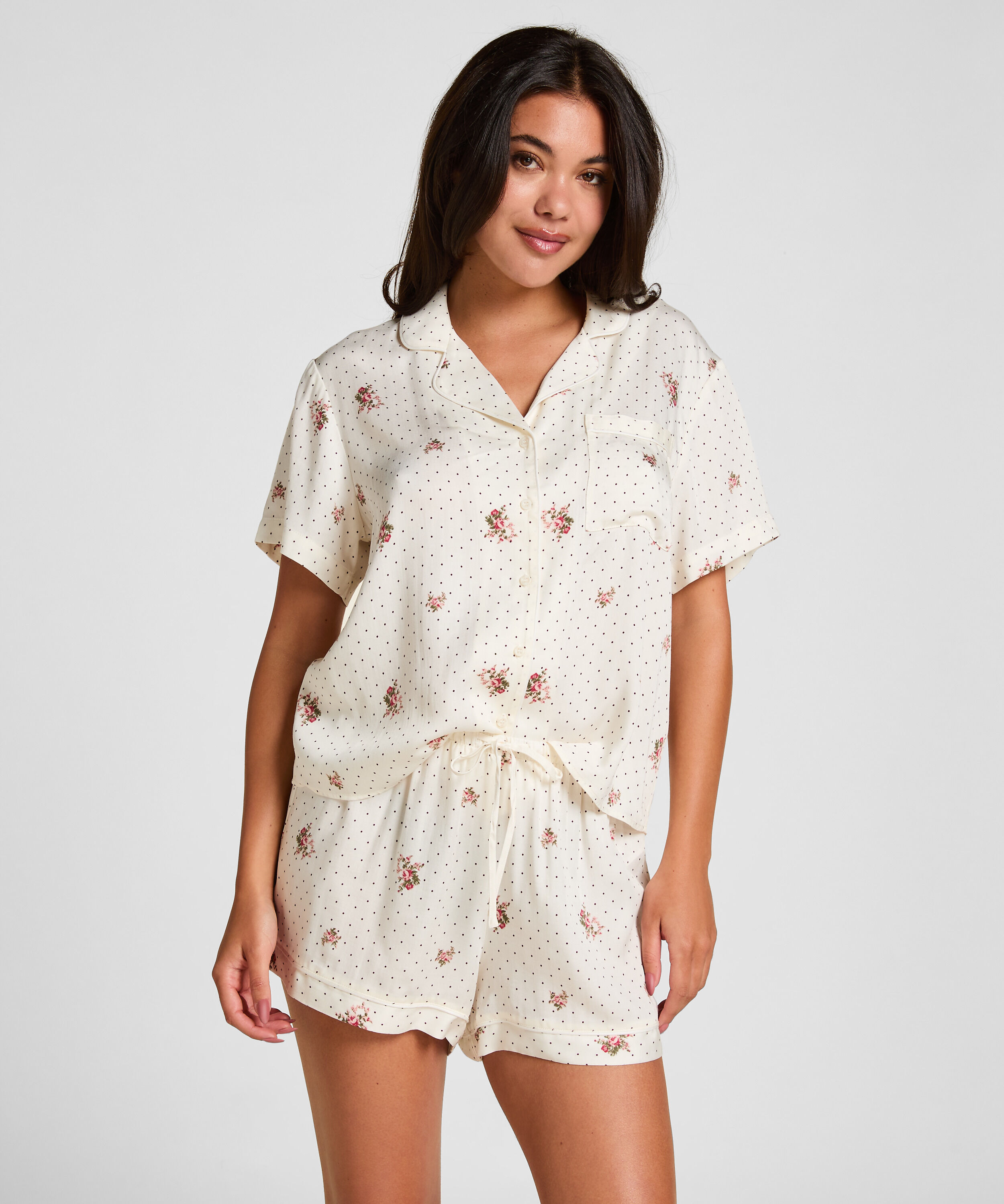 Pantalones cortos de pijama Satin