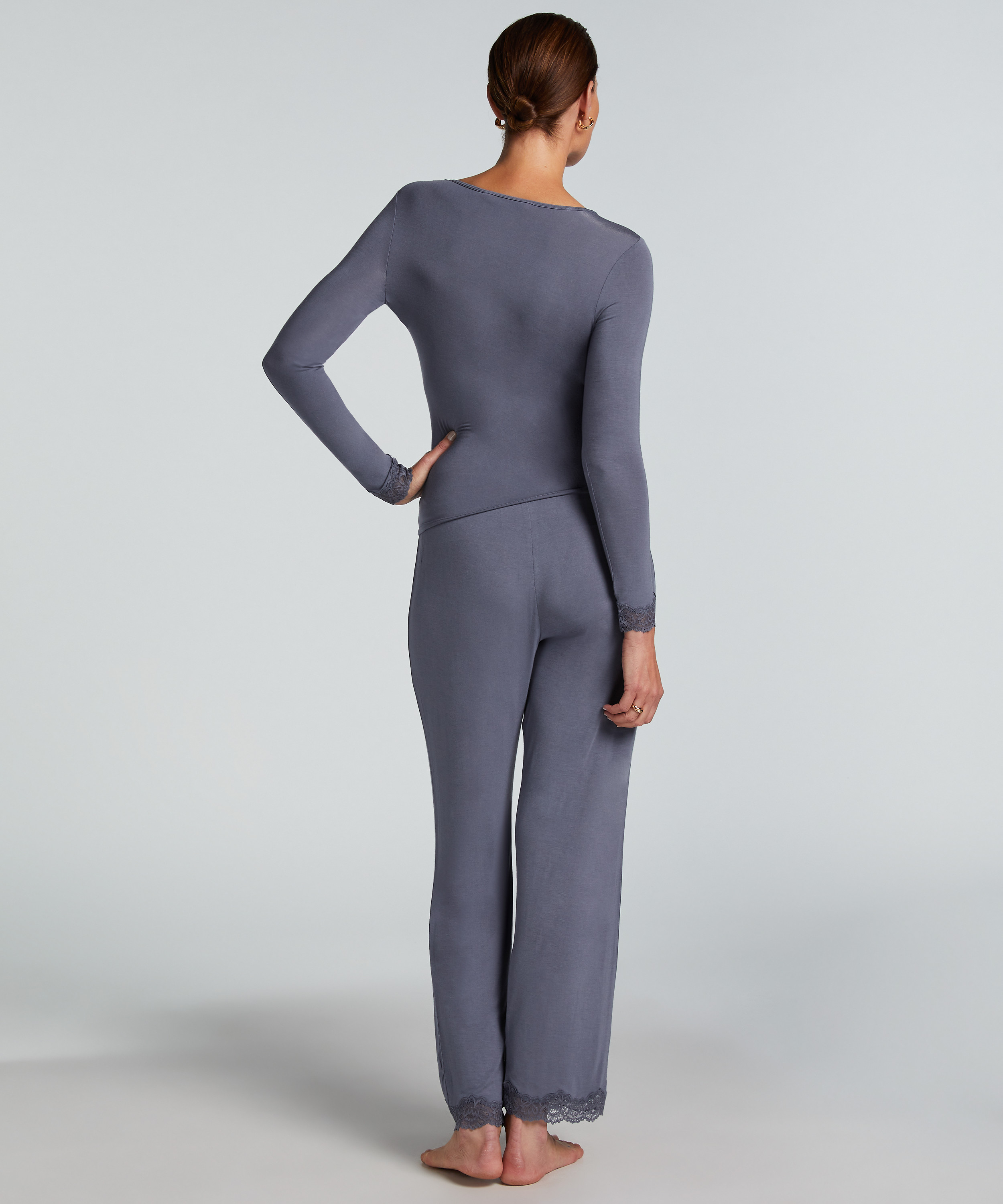 Conjunto de pijama, Gris, main