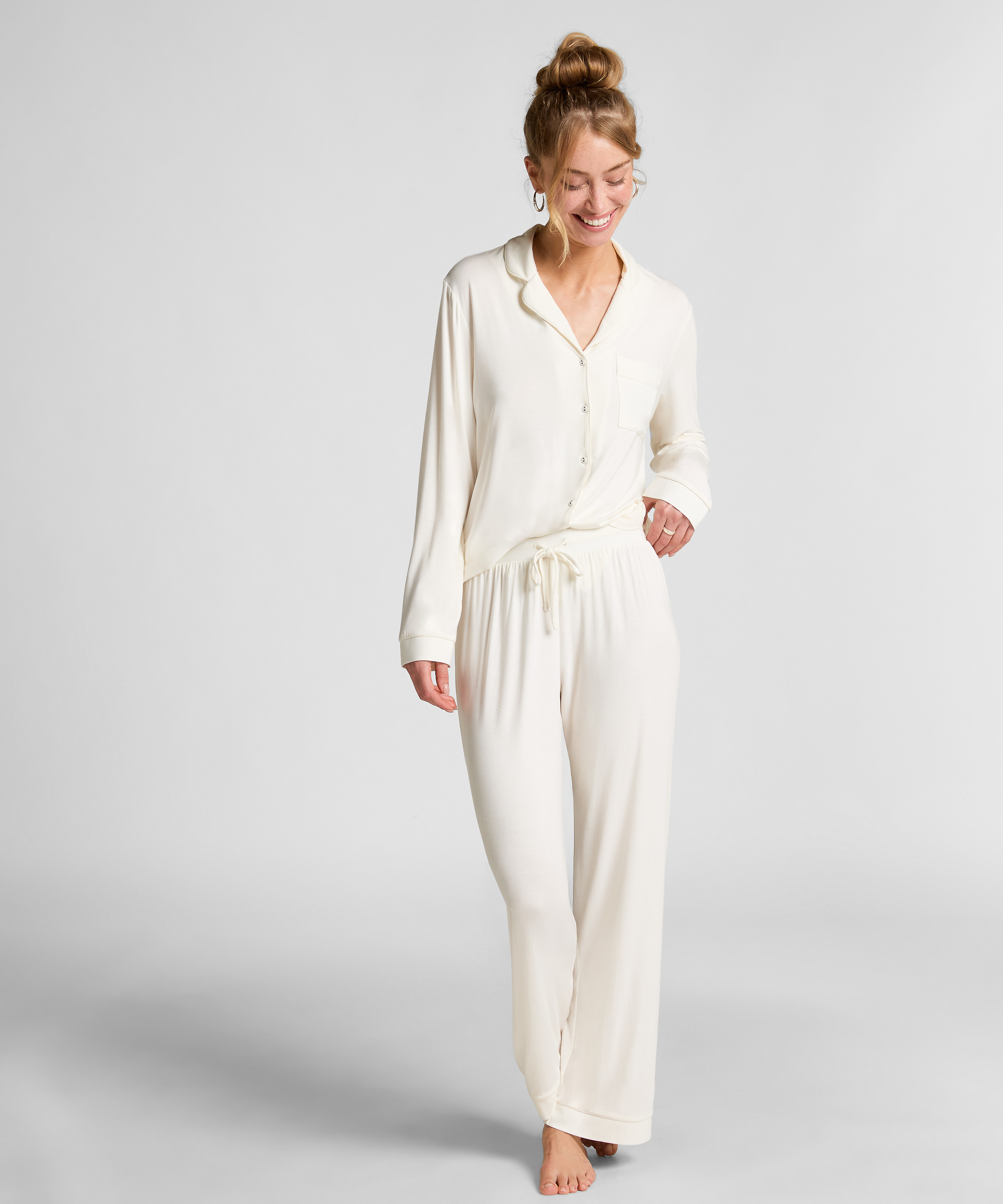 Pantal&oacute;n de jersey Essential, Blanco, main