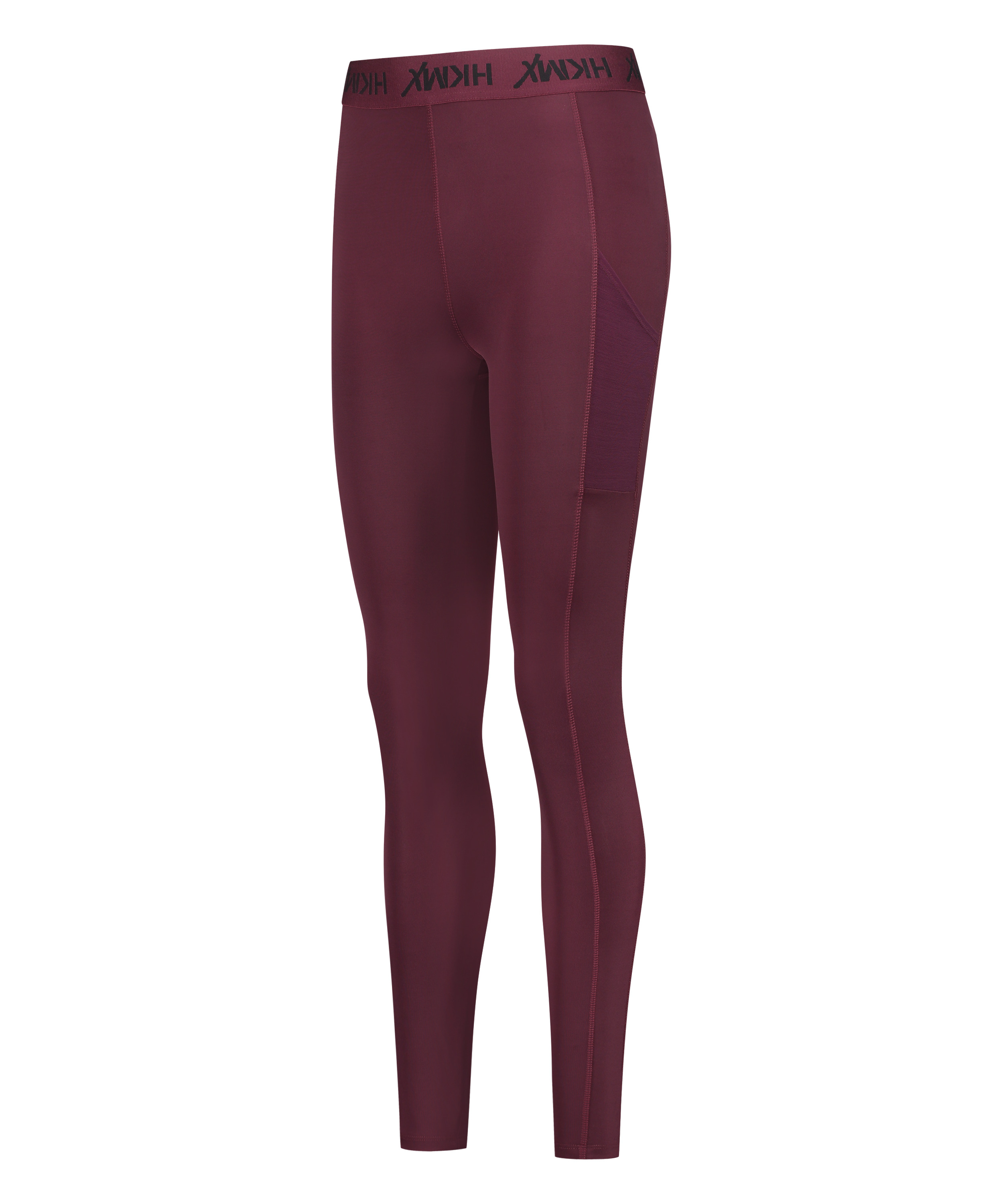 Leggings deportivos de cintura regular HKMX, Morado, main