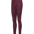 Leggings deportivos de cintura regular HKMX, Morado