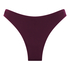 Braguita de bikini de tiro alto de neopreno, Morado