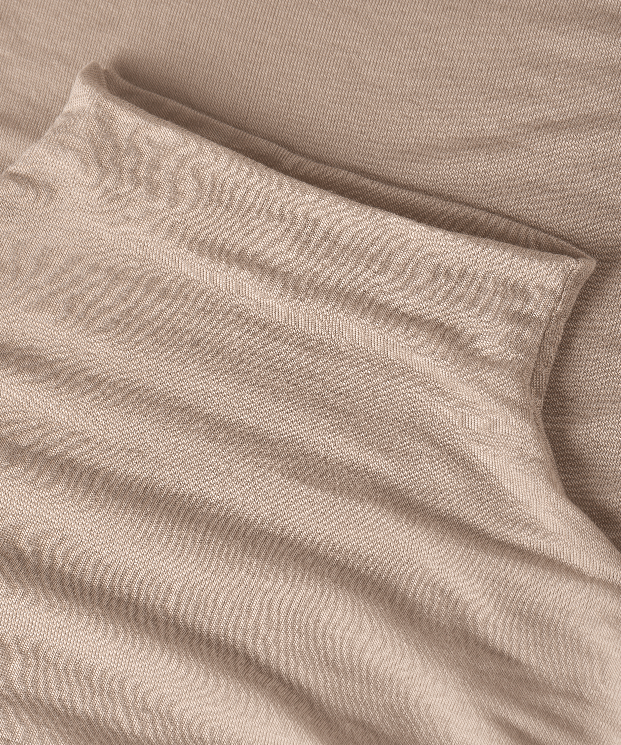 Camiseta de cachemir con cuello alto super suave, Marrón, main