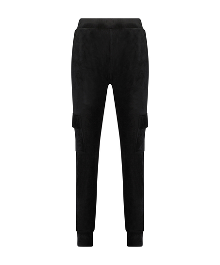 Tall Pantalones de deporte Velours, Negro
