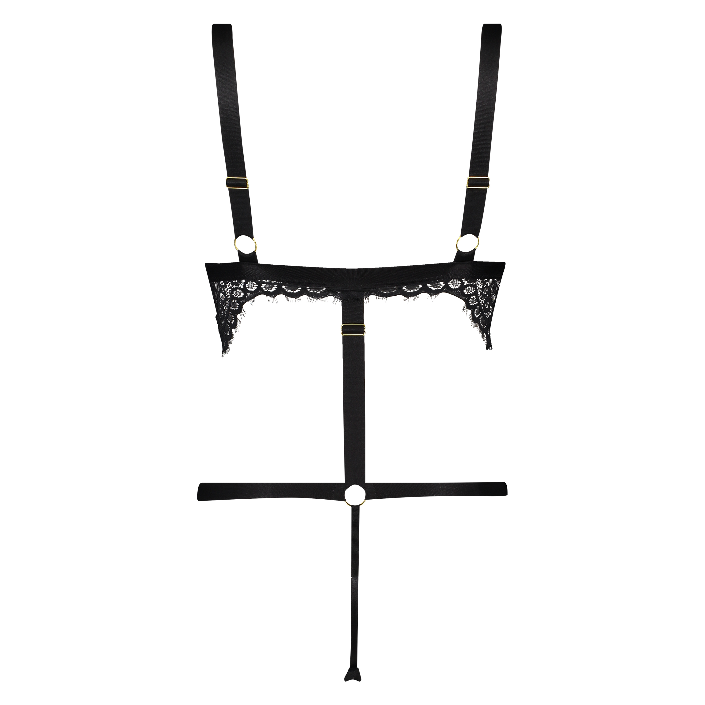 Private Bodi con entrepierna abierta Ginger, Negro, main