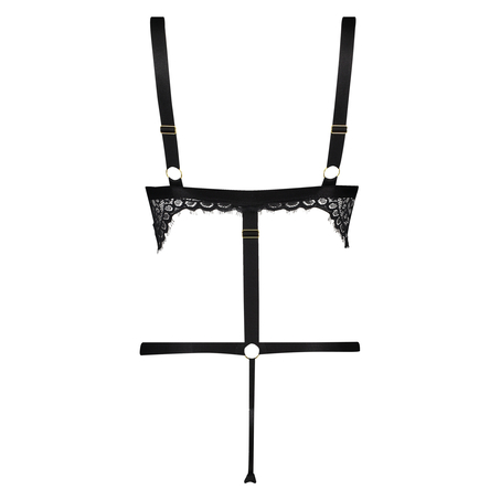 Private Bodi con entrepierna abierta Ginger, Negro